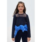 Mayoral longsleeve copii culoarea albastru marin