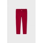 Mayoral pantaloni copii culoarea rosu, neted