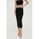 MICHAEL Michael Kors fusta culoarea negru, midi, creion