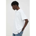 G-Star Raw tricou din bumbac culoarea alb, neted