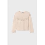 Mayoral longsleeve copii culoarea bej