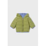 Mayoral Newborn geaca bebe culoarea verde