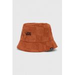 Vans palarie reversibila din bumbac culoarea maro, bumbac