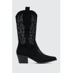 Answear Lab cizme femei, culoarea negru, cu toc drept