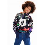 Desigual hanorac de bumbac pentru copii x Disney cu glugă, modelator