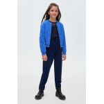 Mayoral pantaloni copii culoarea albastru marin, neted