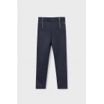 Mayoral pantaloni copii culoarea albastru marin, neted