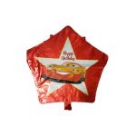 Baloane Engros, din folie, 45cm, in forma de stea, cu model