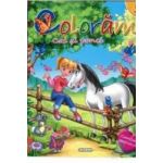 Coloram 5 Cai si ponei Contine abtibilduri