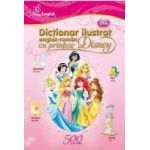Dictionar ilustrat englez-roman cu printese Disney