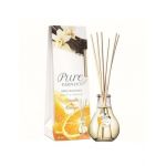 Difuzor cu betisoare parfumate Pure Essence, Vanilie si flori de portocala, 50 ml Engros