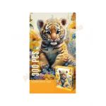Puzzle 300 piese - Tigru Engros