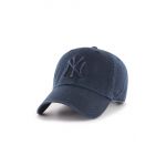 47brand șapcă de baseball din bumbac MLB New York Yankees culoarea bleumarin, cu imprimeu  B-RGW17GWSNL-NYC