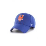 47brand șapcă din amestec de lână MLB New York Mets cu imprimeu  B-MVP16WBV-RYC