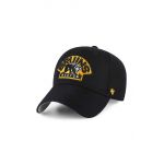 47brand șapcă din amestec de lână NHL Boston Bruins culoarea negru, cu imprimeu  H-MVP01WBV-BKE
