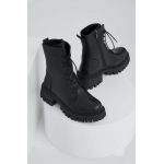Answear Lab bocanci de piele X limited collection NO SHAME femei, culoarea negru, cu platforma