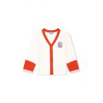 Kenzo Kids cardigan cu amestec de lână pentru copii culoarea alb, light