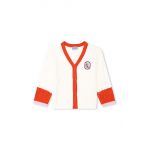 Kenzo Kids cardigan cu amestec de lână pentru copii culoarea alb, light