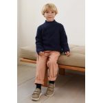 Liewood pulover de lână pentru copii culoarea albastru marin