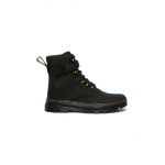 Dr. Martens bocanci de piele Combs Tech II femei, culoarea negru, cu toc plat, DM27800001