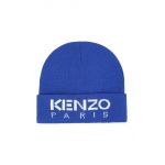 Kenzo Kids caciula din lana pentru copii culoarea albastru marin, din tesatura neteda