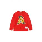 Marc Jacobs bluza copii x Garfield culoarea rosu, cu imprimeu