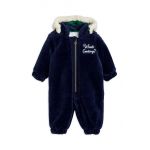 Mini Rodini combinezon bebe culoarea albastru marin