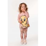 Coccodrillo longsleeve bebelusi x Disney culoarea roz