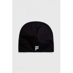 Fila caciula Riverton culoarea negru, din tesatura neteda