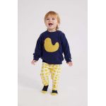 Bobo Choses pulover bebe culoarea albastru marin