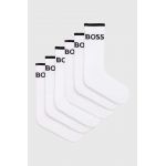 BOSS șosete 6-pack bărbați, culoarea alb 50510168