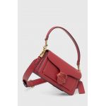 Coach poseta de piele Tabby Shoulder Bag 20 culoarea bordo