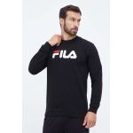 Fila bluza barbati, culoarea negru, cu imprimeu