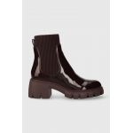 Steve Madden cizme Hutch femei, culoarea maro, cu platforma, SM11002117