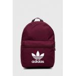adidas Originals rucsac culoarea bordo, mare, cu imprimeu