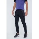 adidas pantaloni de trening culoarea negru, cu imprimeu
