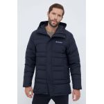 Columbia geaca de puf Saltzman barbati, culoarea negru, de iarna
