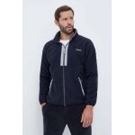 Columbia hanorac fleece M Backbowl FZ Fleece Res culoarea negru, cu model 2053853