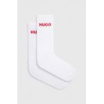 HUGO sosete 6-pack barbati, culoarea alb