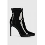 Steve Madden botine Kaylani femei, culoarea negru, cu toc cui, SM19000030