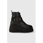 Steve Madden cizme de piele Pinaco femei, culoarea negru, toc pana, izolare usoara, SM11002063