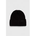 Columbia caciula culoarea negru, din tricot gros