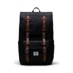 Herschel rucsac 11391-00001-OS Little America Mid Backpack culoarea negru, mare, modelator