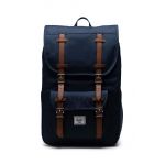 Herschel rucsac 11391-00007-OS Little America Mid Backpack culoarea albastru marin, mare, neted