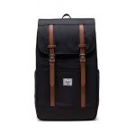 Herschel rucsac 11397-00001-OS Retreat Backpack culoarea negru, mare, neted