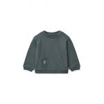 Liewood bluza bebe culoarea gri, neted