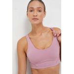 adidas Performance sutien yoga CoreFlow Luxe Studio culoarea roz, neted