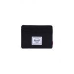 Herschel carcasa cardului Charlie culoarea negru