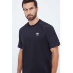 adidas Originals tricou barbati, culoarea negru, cu imprimeu