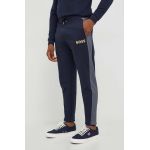 BOSS pantaloni de lounge culoarea albastru marin, modelator